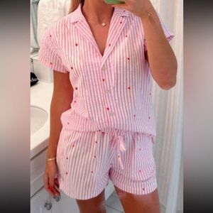 Seer sucker pjs pajamas